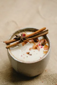 A classic Italian affogato with vanilla gelato drowned in hot espresso